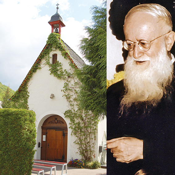 the original Schoenstatt Shrine and father kentenich